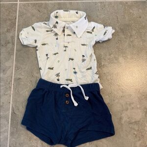Milkberry Infant Alligator Outfit
